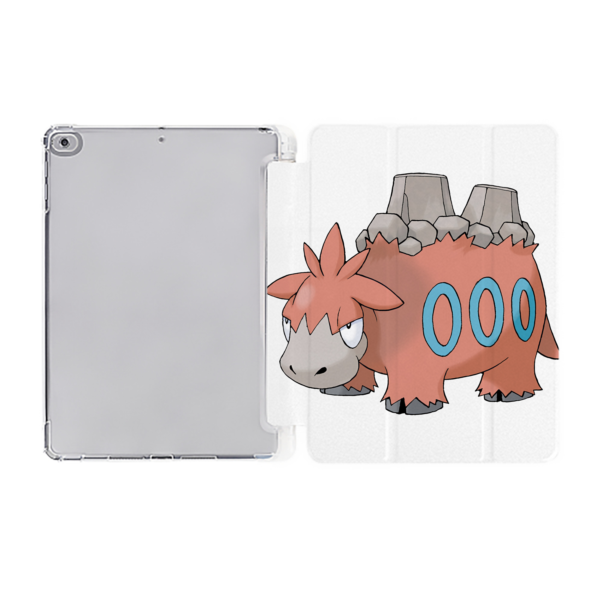 （画像用） ポケットモンスター Pokémon IPad ケース ペン収納付き 三つ折りスタンド PUレザー×シリコン 対応機種9.5/10.5/10.9インチ
